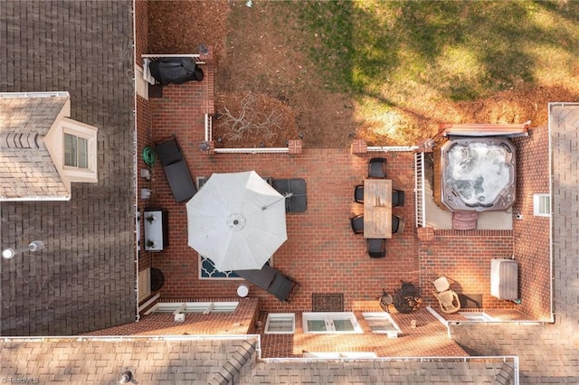 bird's eye view
