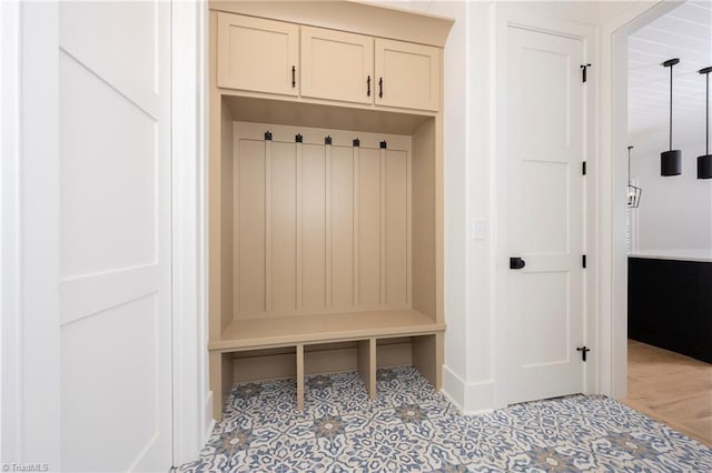 view of mudroom