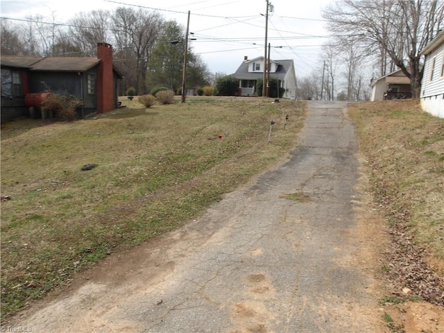 view of road