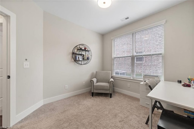 1423 Blooming Mountain Way, Kernersville, NC 27284 - carpeted office space with baseboards and visible vents
