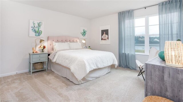 162 W Farm Loop, Stokesdale, NC 27537 - carpeted bedroom featuring baseboards