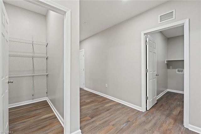 2500 Lomond St, Winston-Salem, NC 27127 - corridor with wood finished floors and baseboards