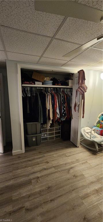 view of closet
