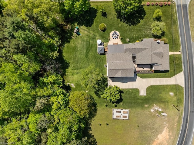 drone / aerial view