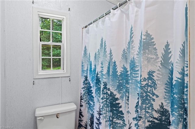 103 Forest Dr, King, NC 27021 - full bath with toilet and a shower with shower curtain