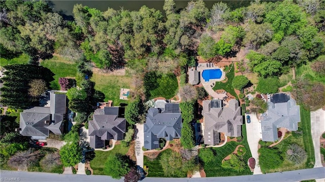 10 Sunfish Pt, Greensboro, NC 27455 - aerial view of property and surrounding area featuring nearby suburban area