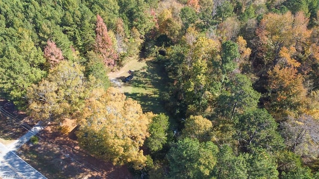 5509,5505,5505zz,5509zz, Drake Road, Greensboro, NC 27406 - birds eye view of property with a forest view