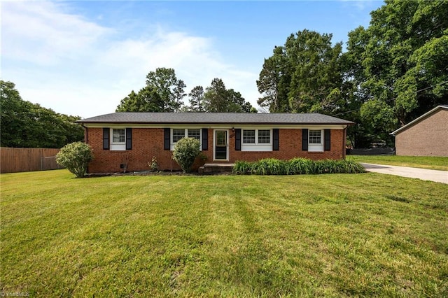 3837 Arbor Dr, Trinity, NC 27370 - single story home with brick siding