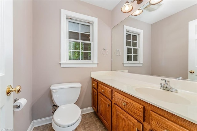 4335 Clovelly Dr, Greensboro, NC 27406 - bathroom featuring vanity and tile patterned flooring