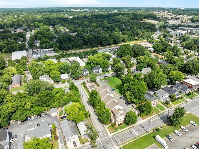 606 Bellemeade St, Greensboro, NC 27401 - aerial perspective of suburban area