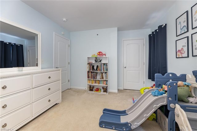1720 Timber Cove Ct, Winston-Salem, NC 27127 - rec room featuring baseboards and light carpet
