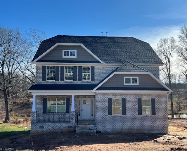 view of front of house featuring a porch