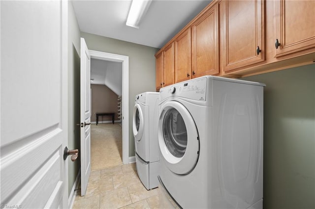 4803 Bluff Run Dr, Greensboro, NC 27455 - washroom with washer and dryer and cabinet space