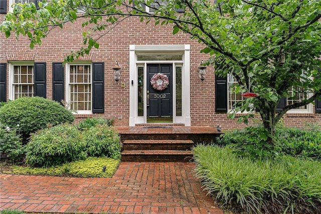 5002 Leadenhall Rd, Oak Ridge, NC 27310 - entrance to property with brick siding
