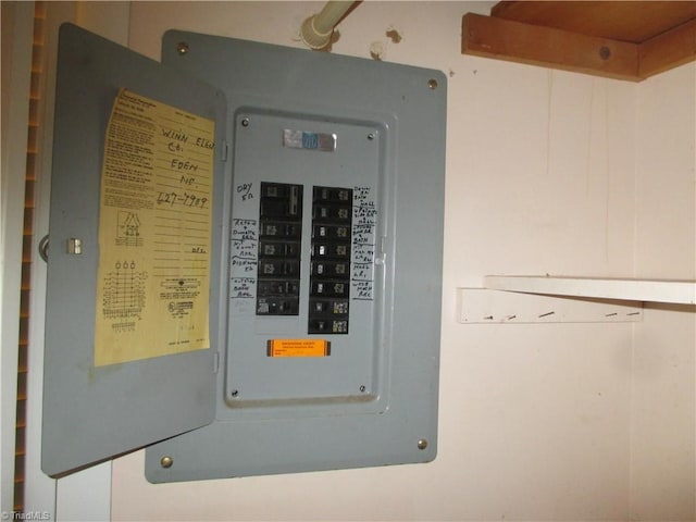 utilities with electric panel