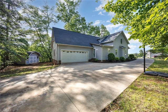 1329 Chickadee Cir, Asheboro, NC 27203 - traditional home featuring concrete driveway, an attached garage, and a shingled roof