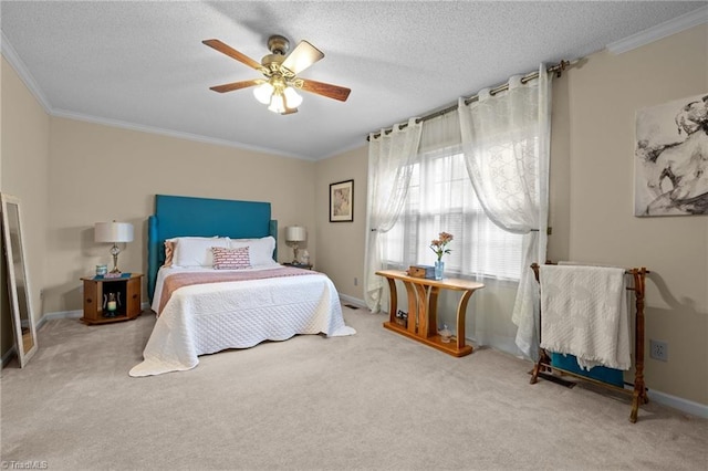 3100 Coachmans Way, Durham, NC 27705 - bedroom featuring carpet floors and ornamental molding