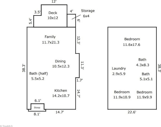 3100 Coachmans Way, Durham, NC 27705 - view of home floor plan
