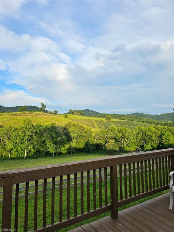 4793 Cheek Mountain Rd, Laurel Springs, NC 28644 - view of deck