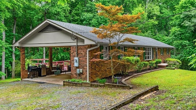 4515 Gilmore Dr, Liberty, NC 27298 - view of outbuilding with driveway