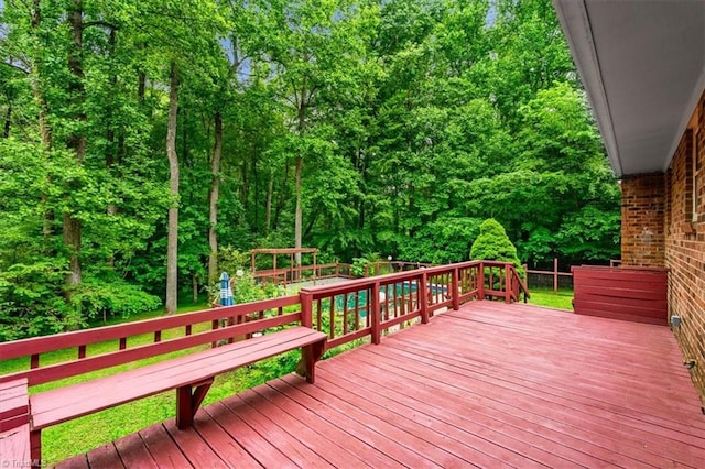 4515 Gilmore Dr, Liberty, NC 27298 - view of deck