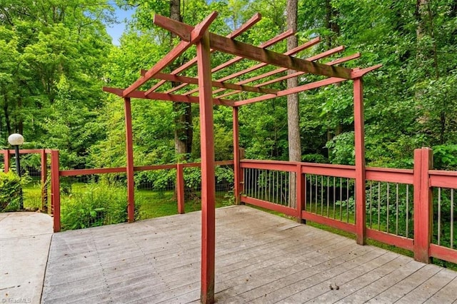4515 Gilmore Dr, Liberty, NC 27298 - view of wooden deck
