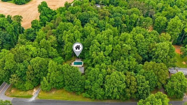 4515 Gilmore Dr, Liberty, NC 27298 - aerial overview of property's location
