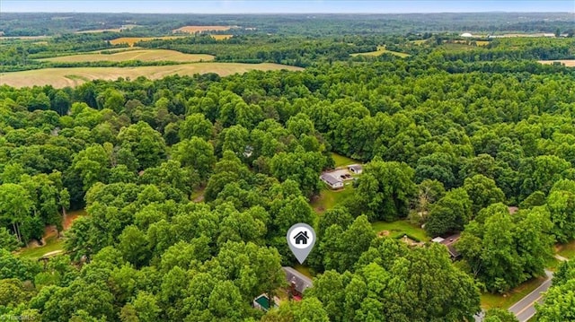 4515 Gilmore Dr, Liberty, NC 27298 - aerial view of a forest