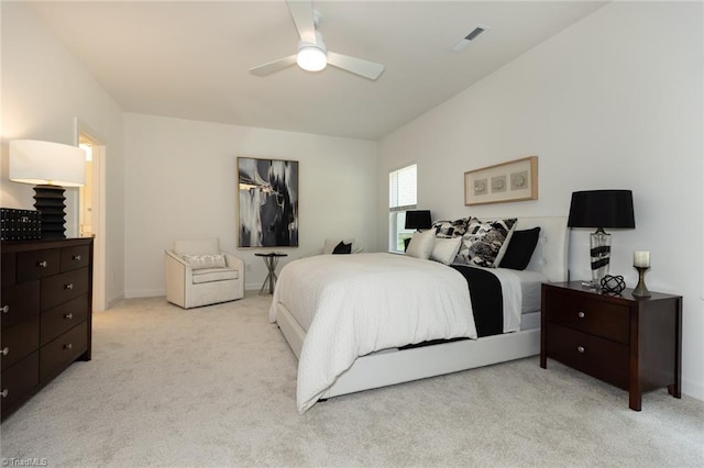 6021 Crestridge Ln Unit 1003, Winston-Salem, NC 27105 - bedroom featuring carpet floors and ceiling fan