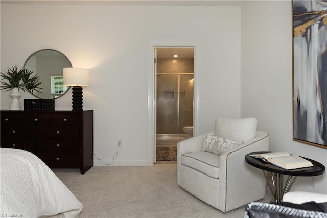 6021 Crestridge Ln Unit 1003, Winston-Salem, NC 27105 - bedroom featuring carpet floors and ensuite bathroom