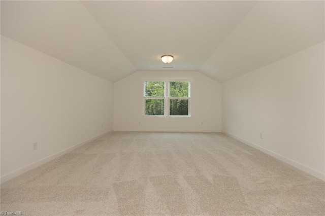 6021 Crestridge Ln Unit 1003, Winston-Salem, NC 27105 - additional living space with vaulted ceiling and light carpet