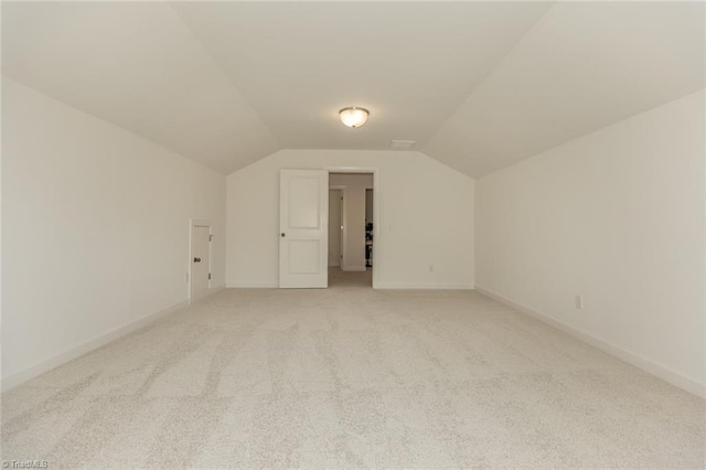 6021 Crestridge Ln Unit 1003, Winston-Salem, NC 27105 - additional living space with light carpet and lofted ceiling
