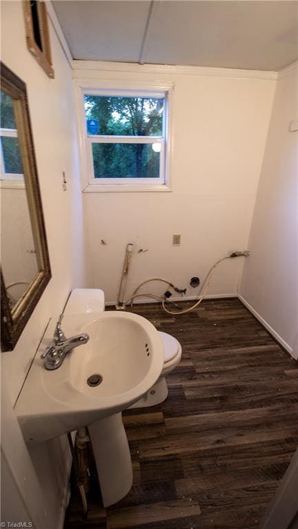 1176 Arbor Grove Church Rd, Millers Creek, NC 28697 - bathroom featuring wood finished floors