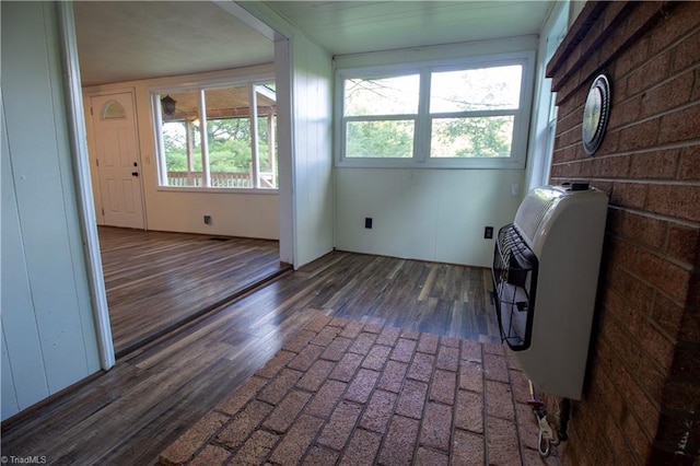1176 Arbor Grove Church Rd, Millers Creek, NC 28697 - unfurnished sunroom featuring heating unit