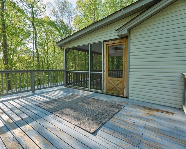 6130 Narrow Way Ln, Winston-Salem, NC 27105 - wooden terrace with a sunroom