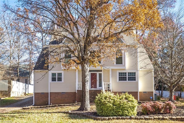 view of front of house