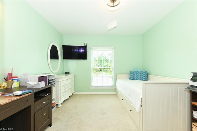 3920 Gisbourne Dr, Jamestown, NC 27282 - bedroom with light carpet and baseboards