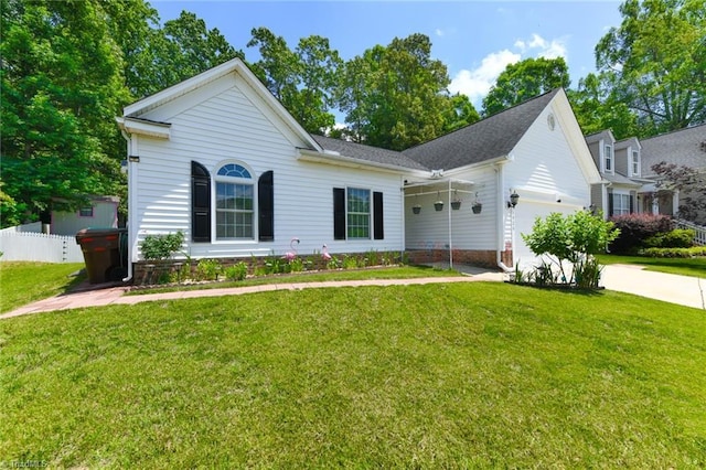 3920 Gisbourne Dr, Jamestown, NC 27282 - view of front of house featuring concrete driveway and a garage