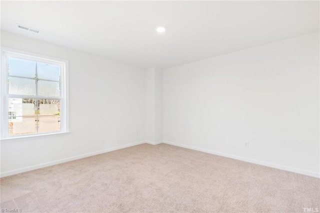 145 Oakmont Ln, King, NC 27021 - unfurnished room with light colored carpet, baseboards, and recessed lighting