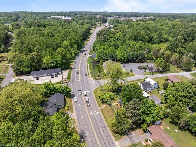 aerial view with a view of trees