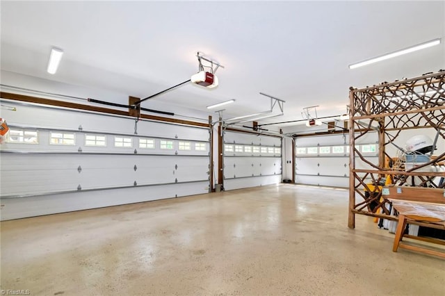 650 Sweetwater Rd, Boomer, NC 28606 - garage featuring a garage door opener