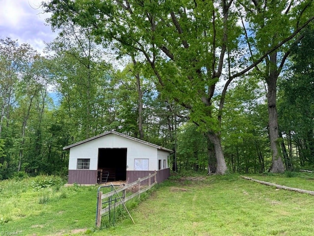 431 Needham Rd, Pilot Mountain, NC 27041 - view of pole building