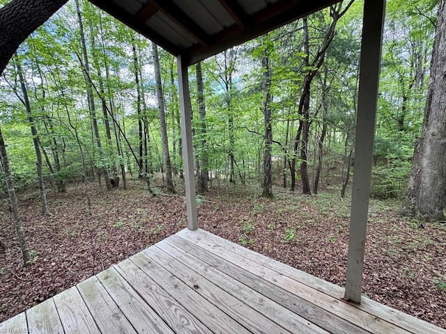 431 Needham Rd, Pilot Mountain, NC 27041 - view of deck