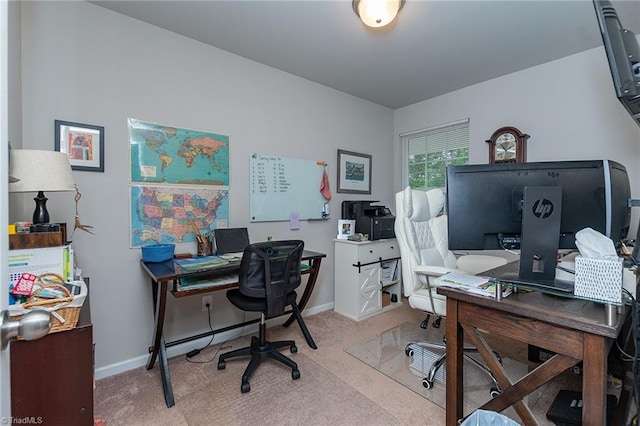 1765 Midway School Rd, Winston-Salem, NC 27107 - office with baseboards and carpet floors