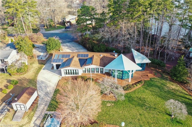 bird's eye view
