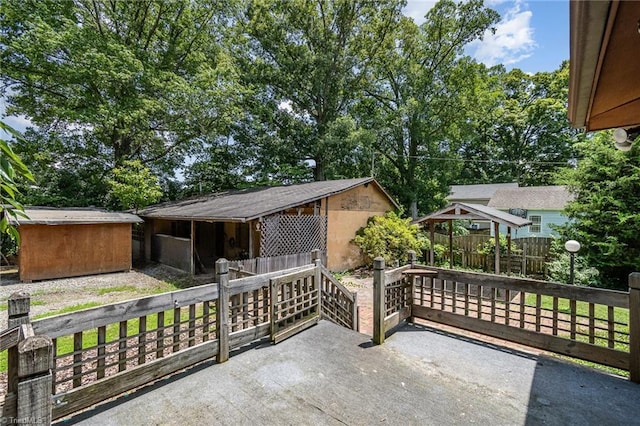 3753 Konnoak Dr SW, Winston-Salem, NC 27127 - view of patio / terrace featuring an outdoor structure