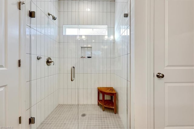 755 Gibb St, Winston-Salem, NC 27106 - bathroom featuring a stall shower