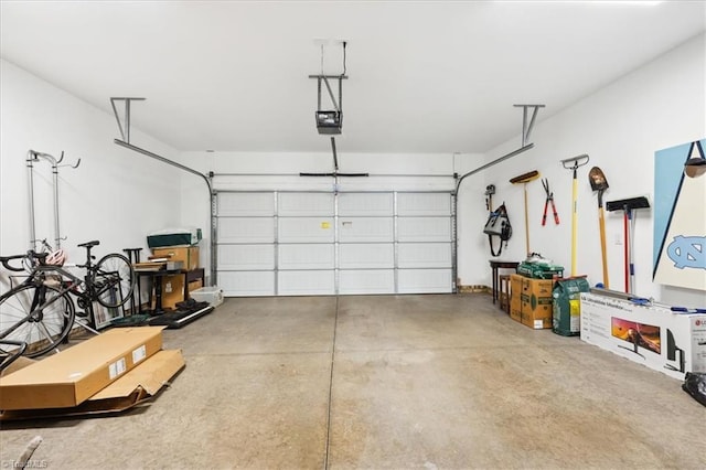755 Gibb St, Winston-Salem, NC 27106 - garage featuring a garage door opener