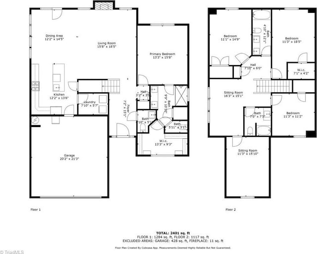 755 Gibb St, Winston-Salem, NC 27106 - floor plan / room layout