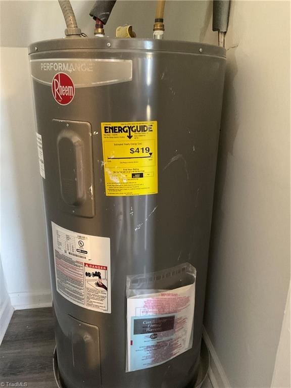 utilities with electric water heater